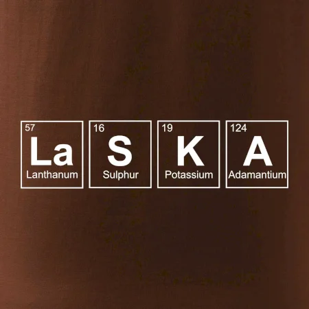 Láska  - periodická tabulka