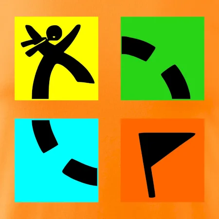 Geocaching logo barevné