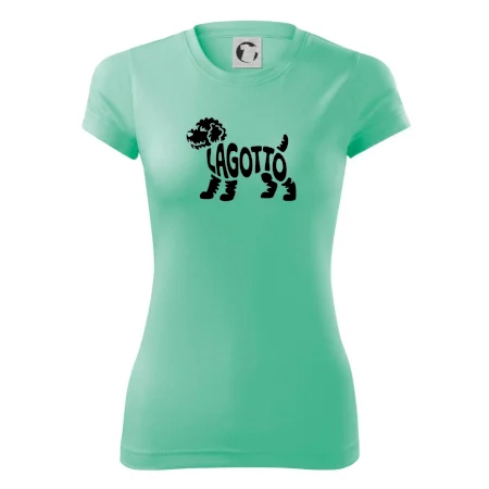 Lagotto nápis v těle
