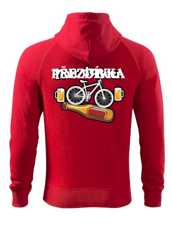 Tour de beer - kolo - pivo a nápis na zádech