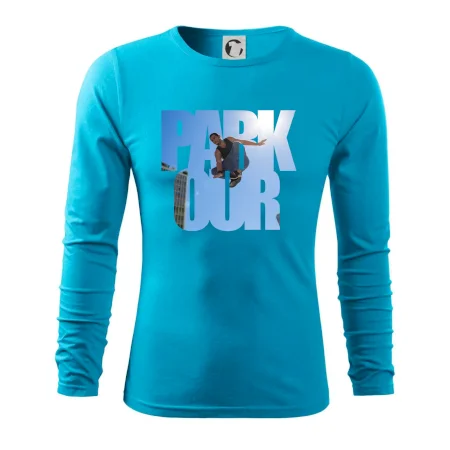 Parkour nápis nebe