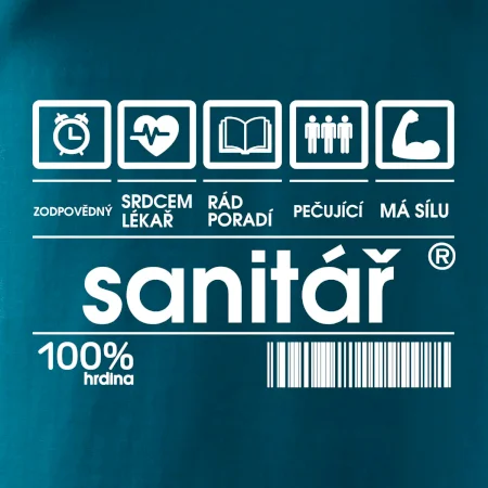 Čárový kód sanitář