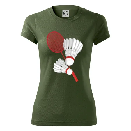Badminton - pálka a košík
