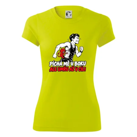 Běžec píchá mě v boku