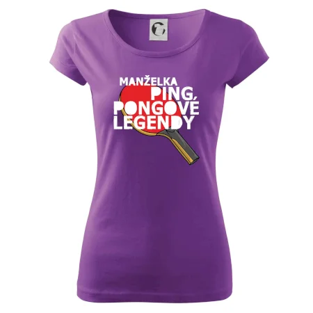 Manželka ping pongové legendy