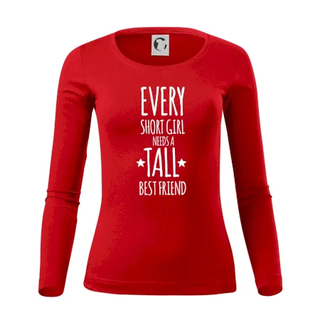 Every short girl needs a tall best friend