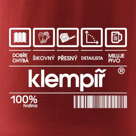 Čárový kód - klempíř