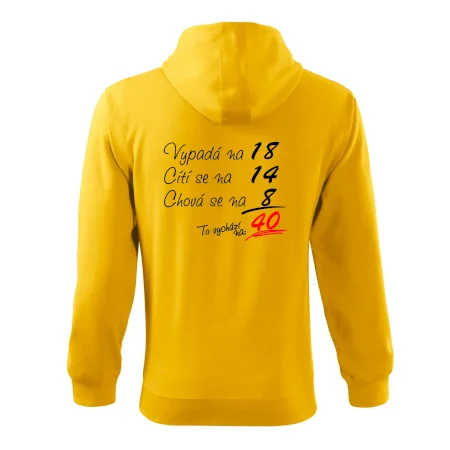Vypadá, cítí se, chová se - 40 let