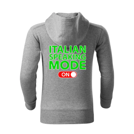 Italian speaking mode - ON