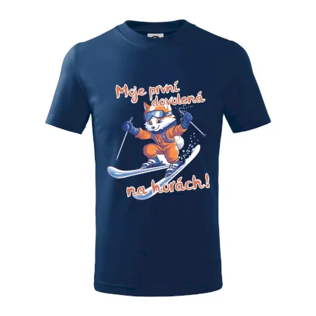 Moje první dovolená na horách oranžová liška