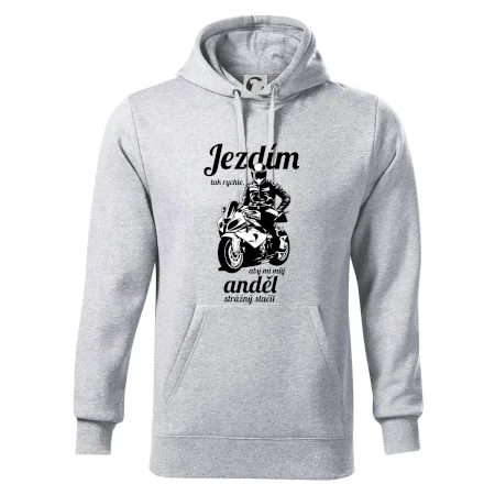 Silniční motorka - jezdím tak rychle, aby mi můj anděl strážný stačil