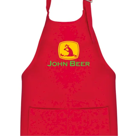 John Beer jelen s pivem