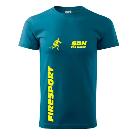 Hasičský sport SDH + váš název ŽLUTÁ