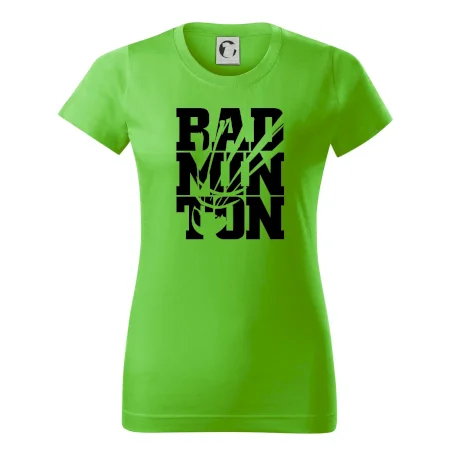 Badminton nápis