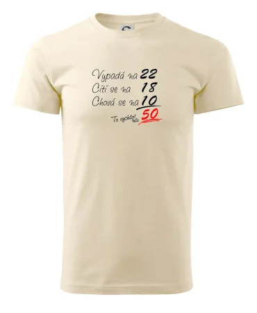 Vypadá, cítí se, chová se - 50 let