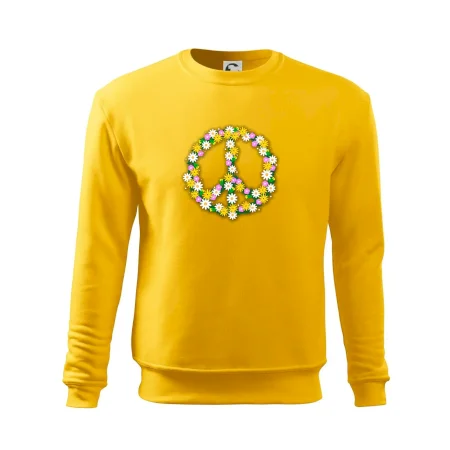 Peace symbol kopretiny