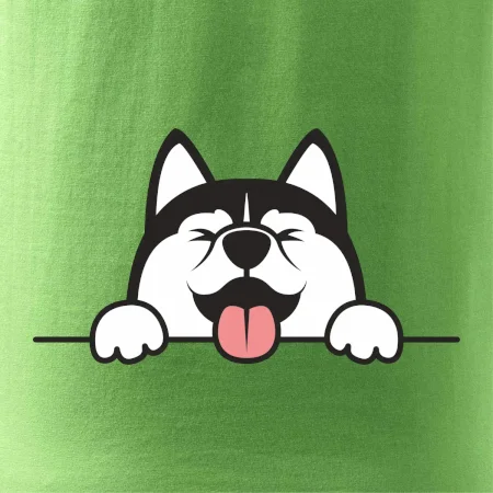 Husky veselý