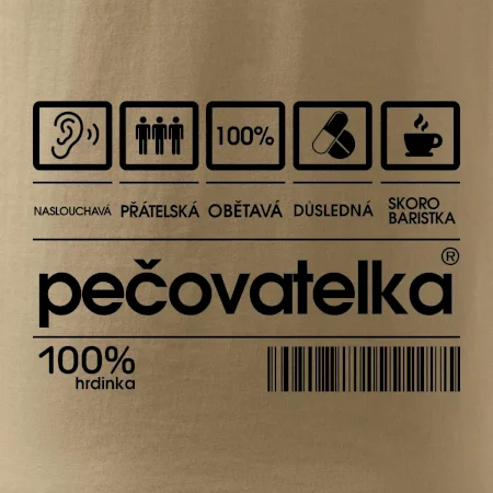 Čárový kód - pečovatelka