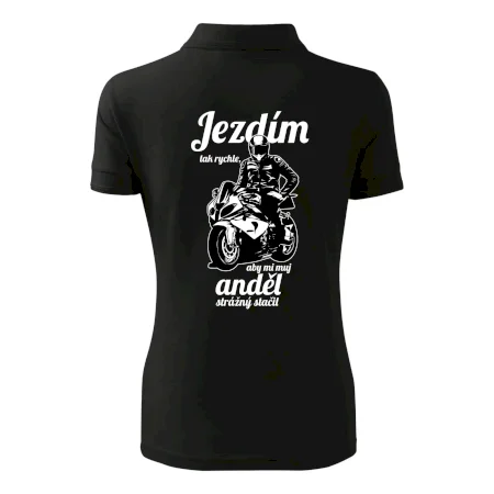 Silniční motorka - jezdím tak rychle, aby mi můj anděl strážný stačil