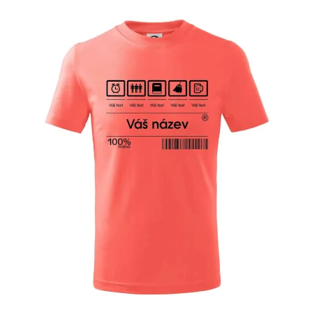 Čárový kód - Vlastní text