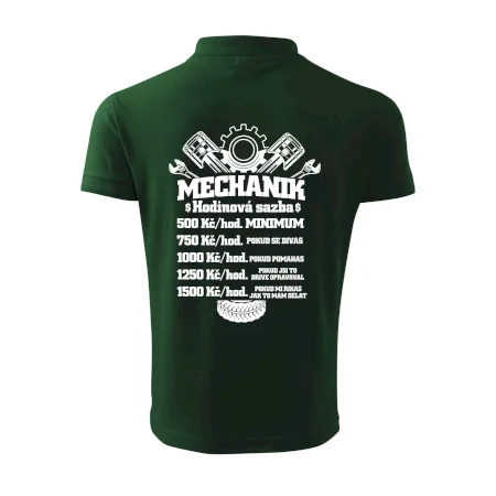 Mechanik - hodinová sazba