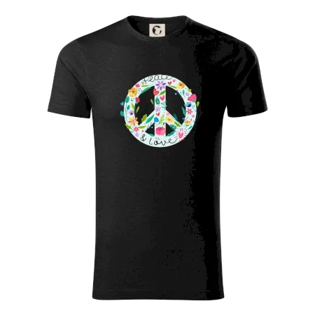 Peace and love symbol