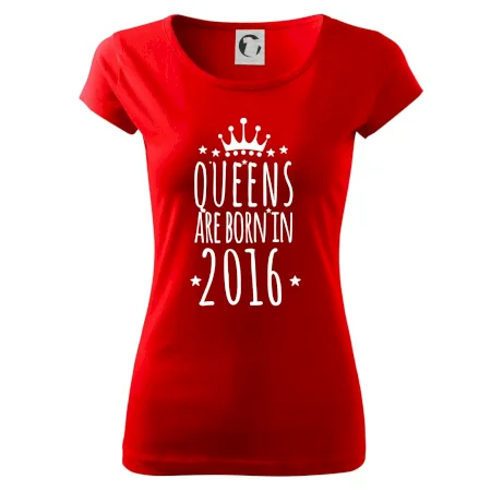 Queens are born in 2016