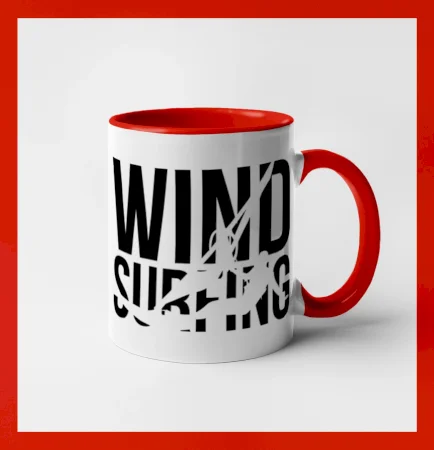 Windsurfing nápis