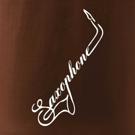 Saxophone nápis