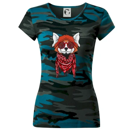 Červená panda hipster