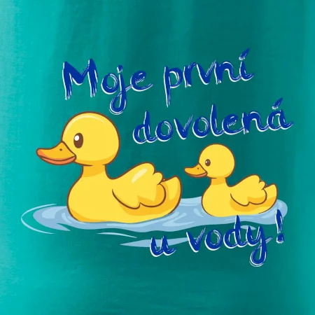 Moje první dovolená u vody - kluk