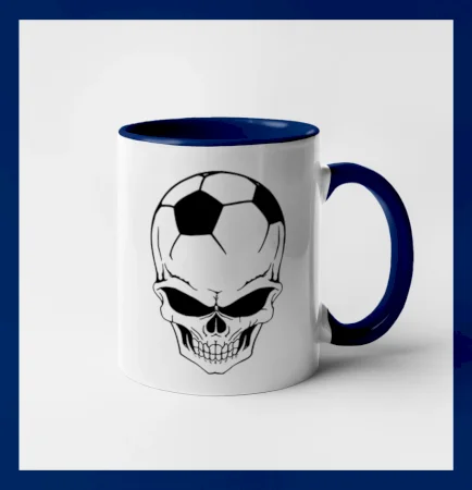 Fotbal lebka míč