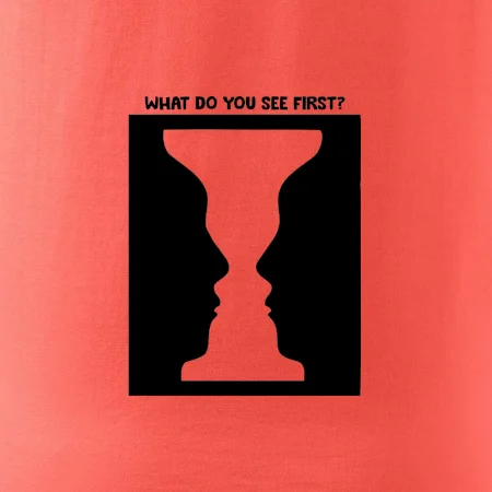 What do you see first? Pohár - Obličeje