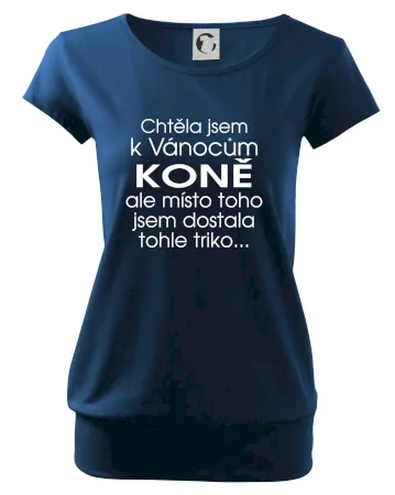 Chtěla jsem k Vánocům koně