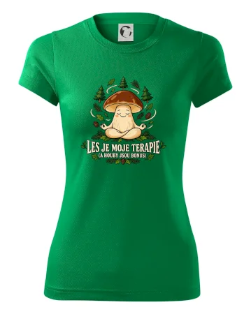 Les je moje terapie, houby jsou bonus
