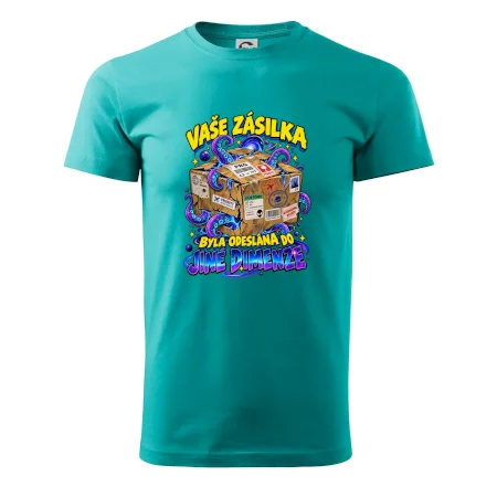 Vaše zásilka byla odeslána do jiné dimenze