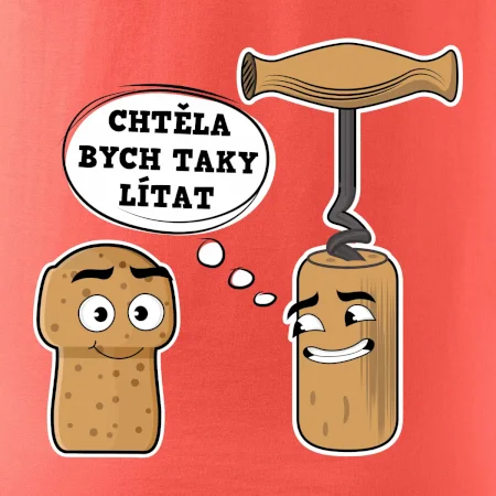 Zátka - chtěla bych taky lítat