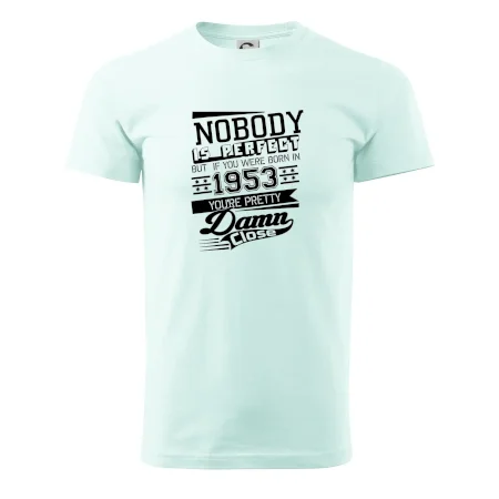 Nobody is perfect - 1953