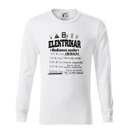 Elektrikář hodinová sazba