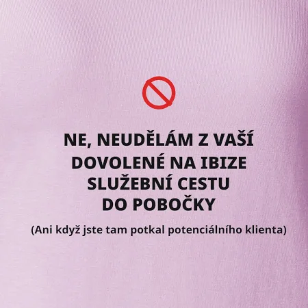 Dovolená na Ibize není služební cesta