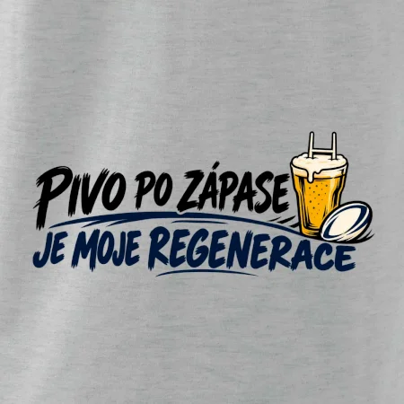 Pivo po zápase je moje regenerace