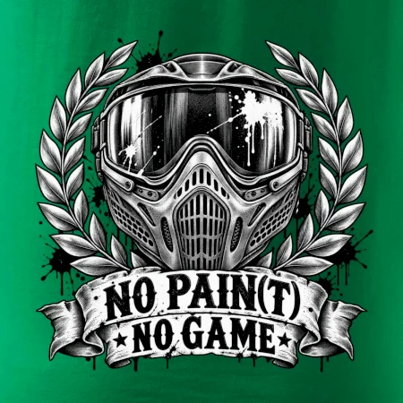 Motiv no paint no game s maskou