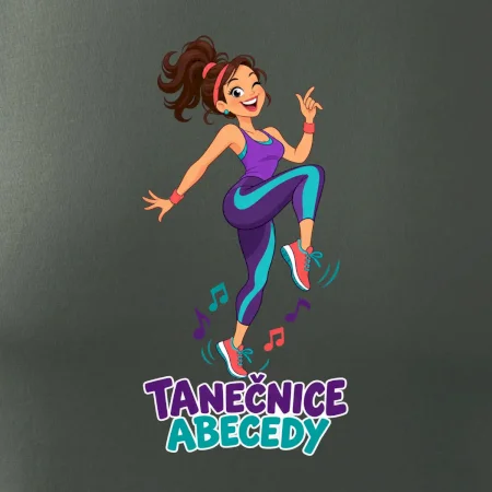 Běžecká tanečnice abecedy