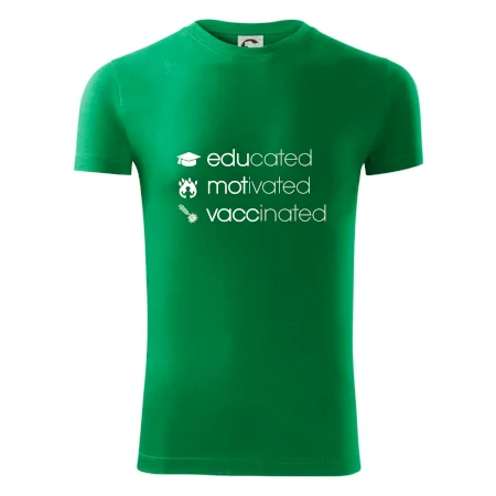 Educated motivated vaccinated