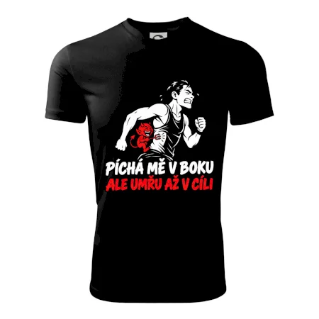 Běžec píchá mě v boku