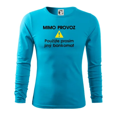 Mimo provoz - použijte jiný bankomat