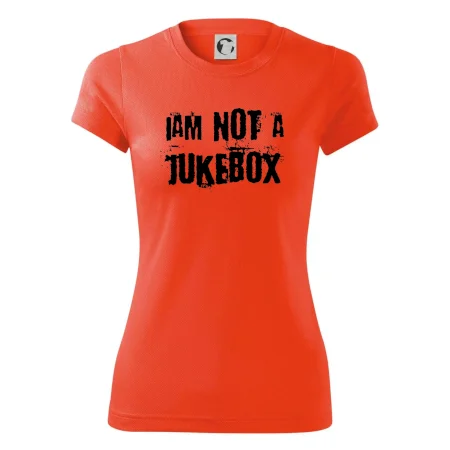 Iam not a jukebox - na prsou