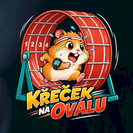 Běžecký křeček na oválu
