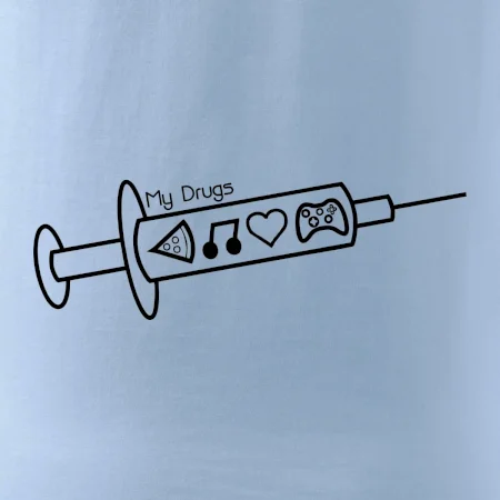 My Drugs - jídlo hudba
