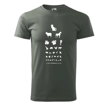 Oční test zvířatka